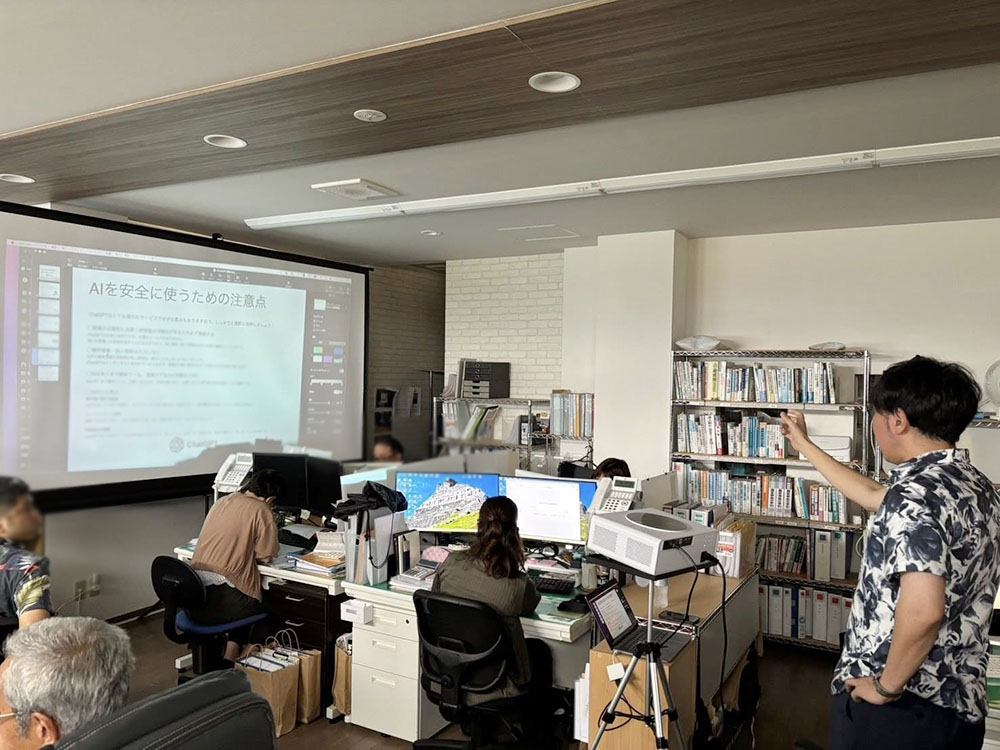 クライアント様へChatGPT講座 WEB制作会社のMIAリゾート